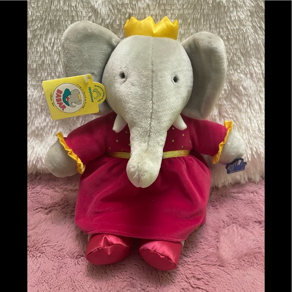 babar elephant plush